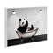 Stupell Industries Panda in Modern Bubble Bath Wall Plaque Design by Seven Trees Design